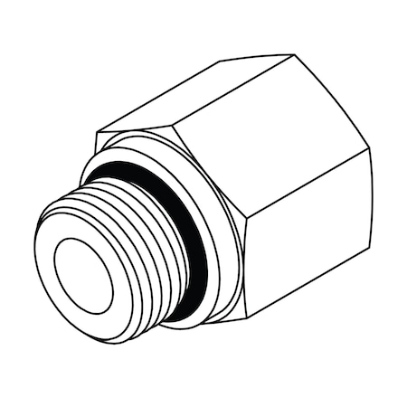 Hydraulic Fitting-Steel06MOR-06FOR